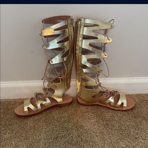 Topshop Gladiator Sandals (Size 36 or 6)